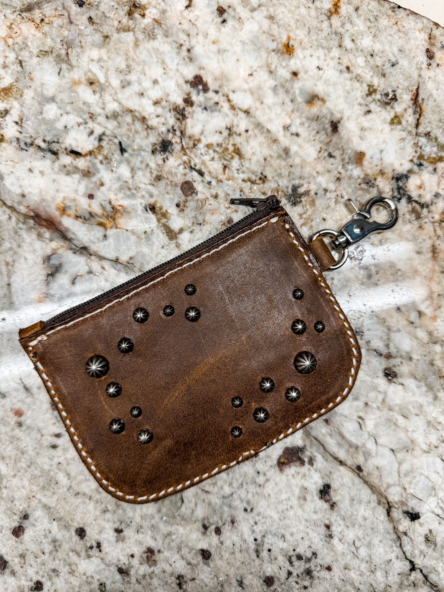 Horse Bit Vintage Concho Wallet