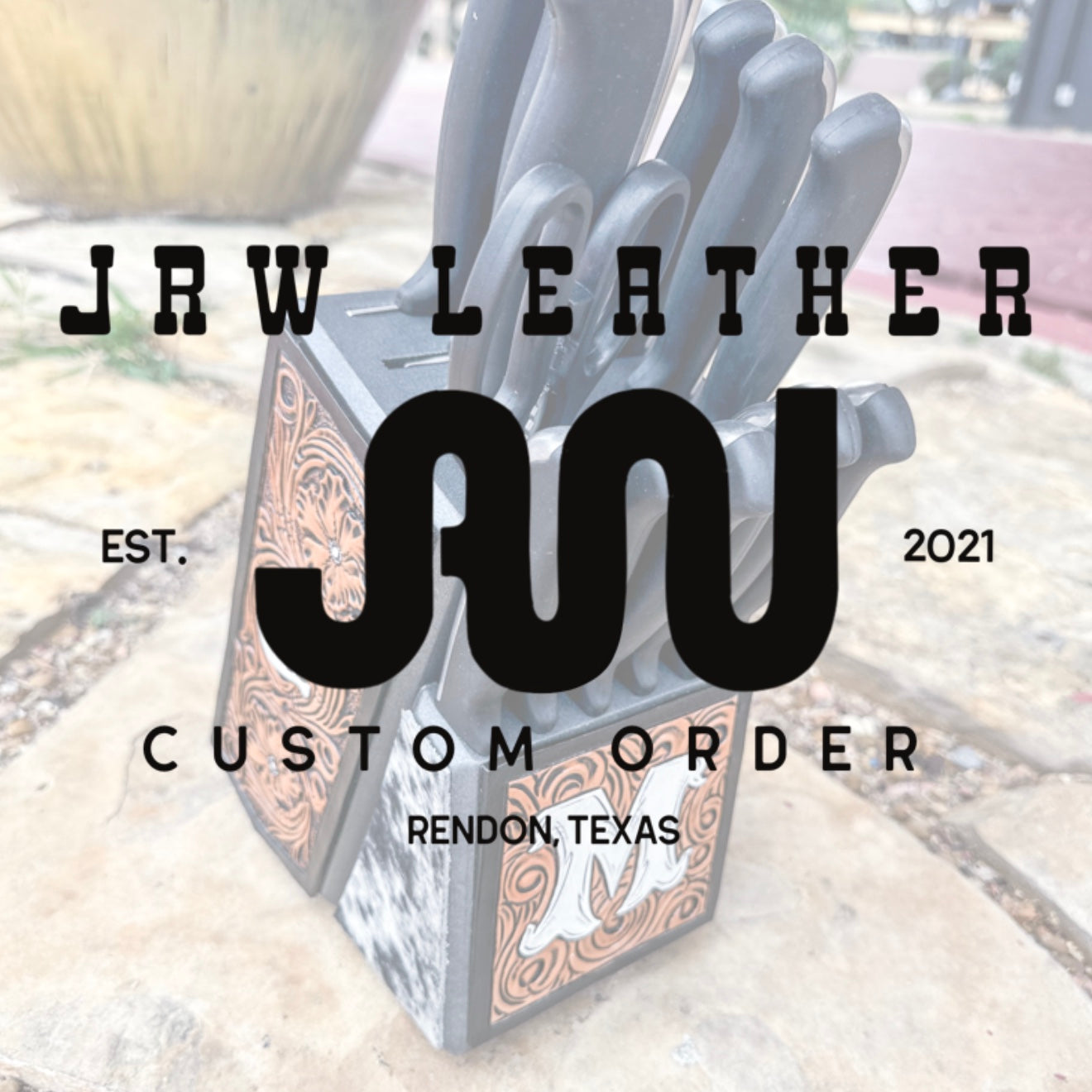 Custom Tooled Belt Order for John G.