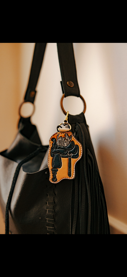 Saddle Armadillo Purse Charm